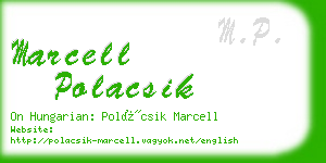 marcell polacsik business card